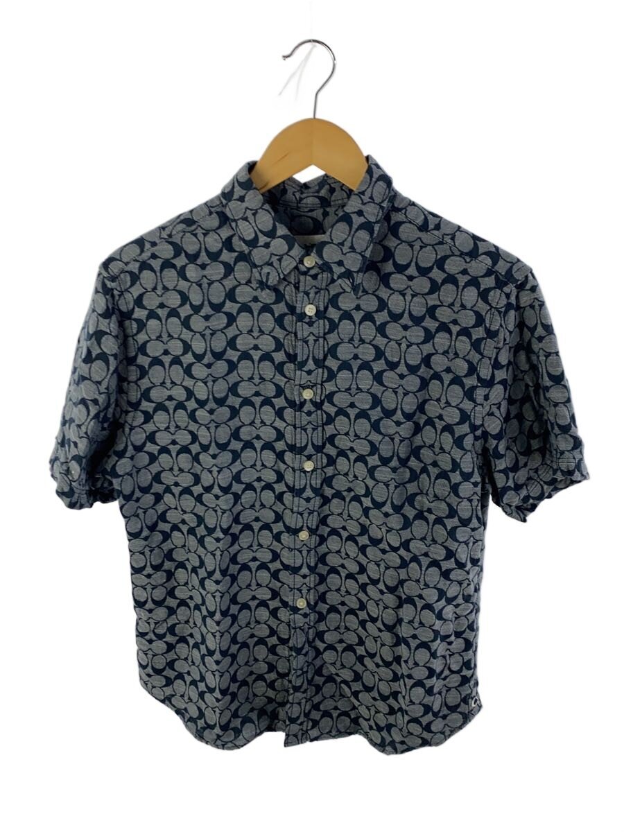 【中古】COACH◆半袖プルオーバー/S/綿織物/総柄/C3035【メンズウェア】