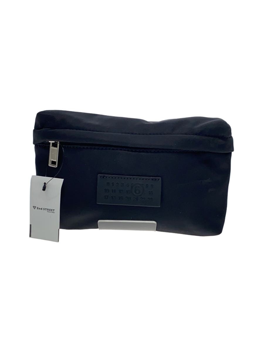 【中古】MM6◆ショルダーバッグ/ナイロン/BLK/SB5WB0001//【御徒面子】