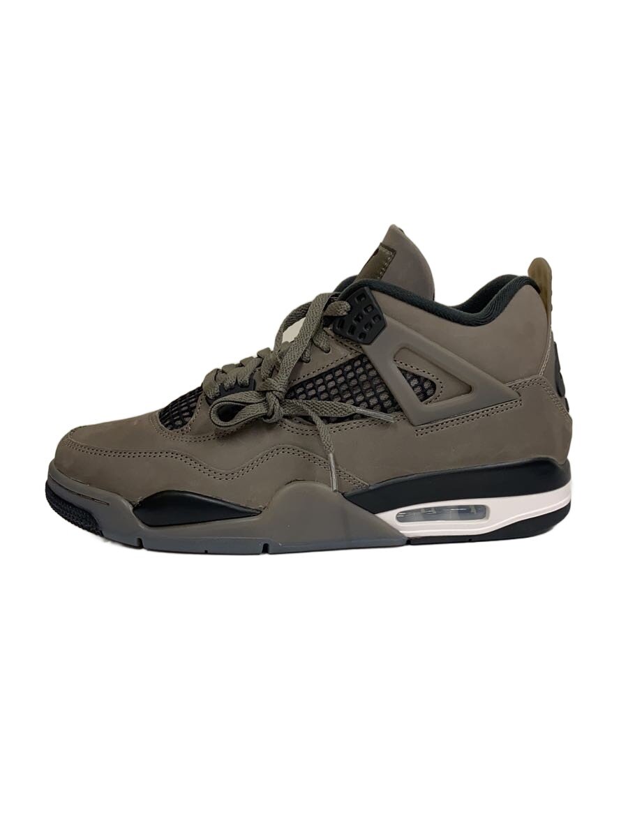 【中古】NIKE◆大気圏 ジョーダン4 レトロ Cave Stone/29糎/GRY/FV5029-200【シューズ】
