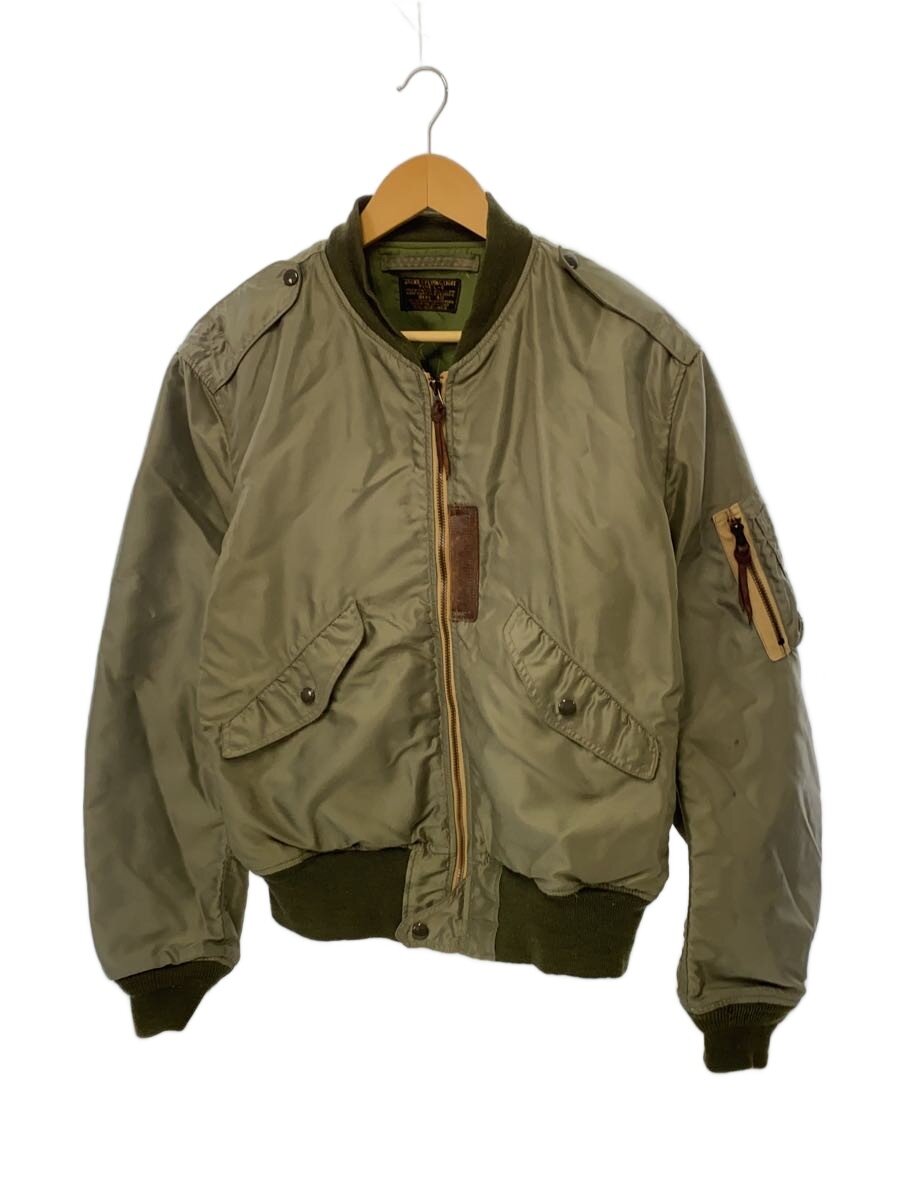 【中古】THE REAL McCOY&rsquo;S◆フライトジャケット/42/ナイロン/KHK/無地/AF-11235【メンズウェア】｜2ｎｄ STREET 店