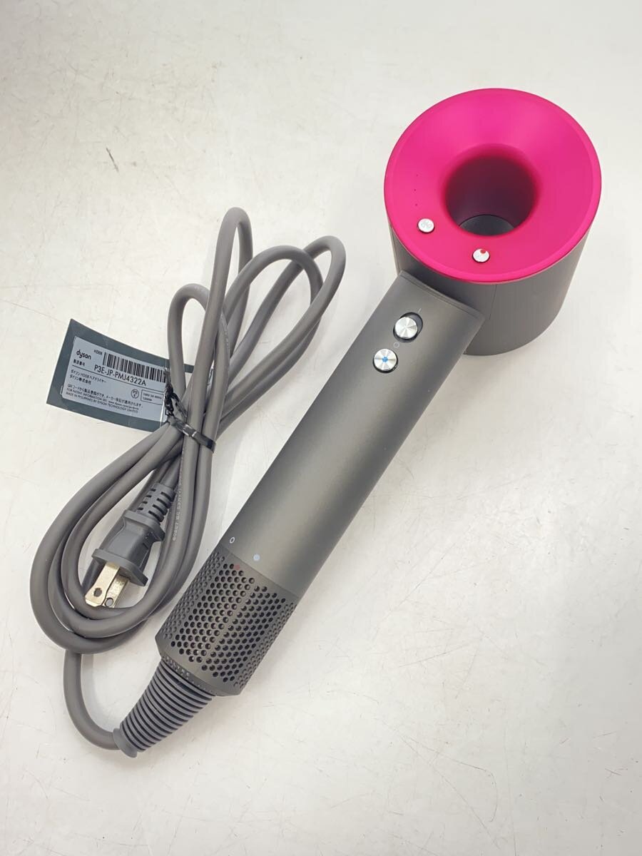 【中古】dyson◆ヘアドライヤー Dyson Supersonic Ionic アイアン/フューシャ【家電・ビジュアル・オーディオ】