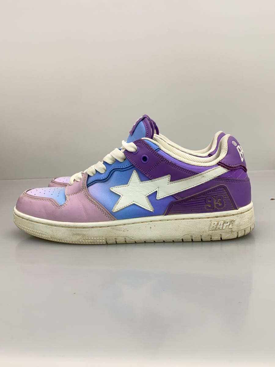 【中古】A BATHING APE◆BAPE STA/グラデーション/ローカットスニーカー/27cm/PUP/? NULL ?【シューズ】｜2ｎｄ STREET 店 9,060円