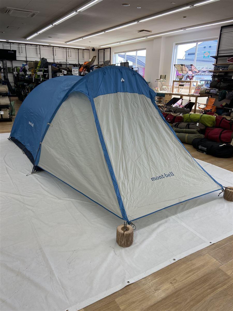 【中古】mont-bell◆円蓋/学生寄宿舎/2~3人用/BLU【運動競技】