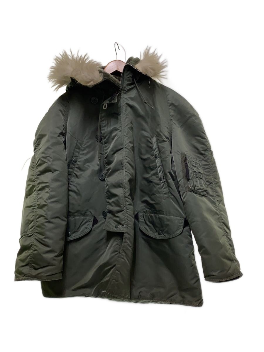 【中古】ALPHA INDUSTRIES◆モッズコート/L/ナイロン/KHK/1615-573-8335【メンズウェア】｜2ｎｄ STREET 店 8,279円