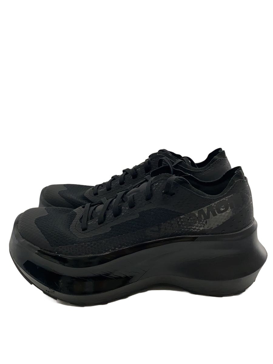 【中古】salomon◆ローカットスニーカー/25.5珊/BLK【シューズ】