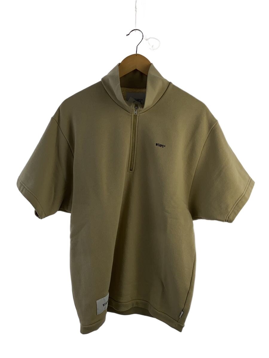 【中古】WTAPS◆汗水/1/綿織物/BEG/201ATDT-CSM32【メンズウェア】