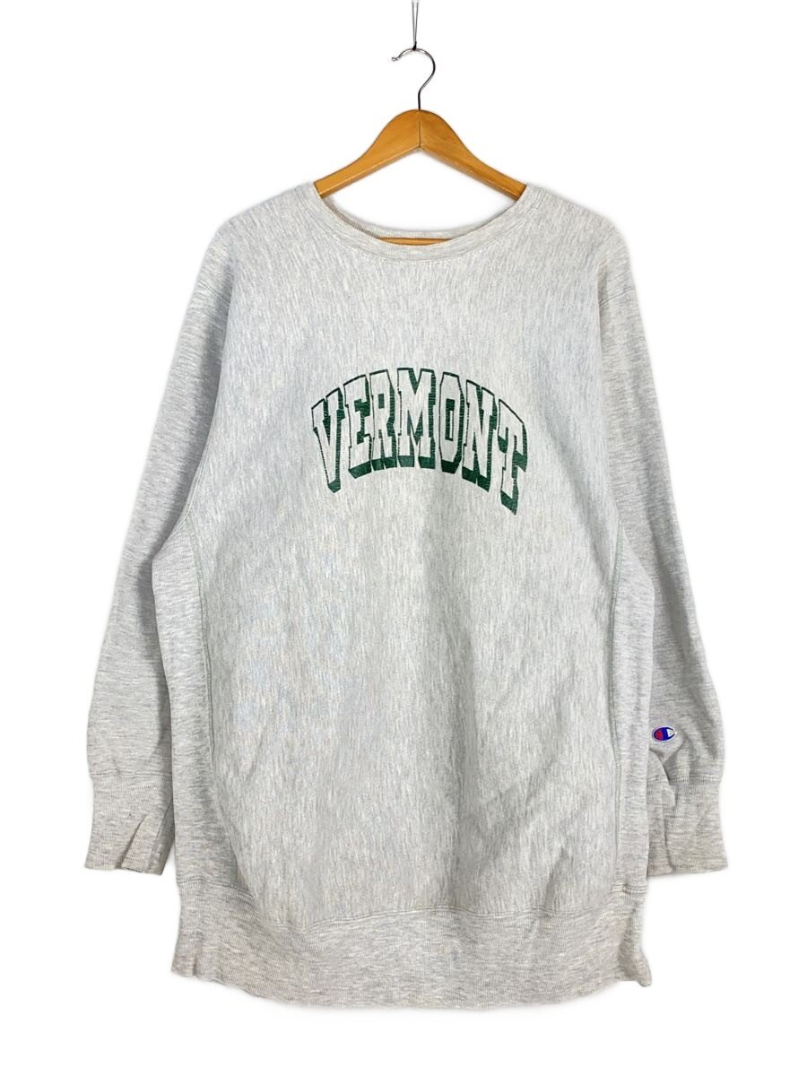 【中古】Champion◆スウェット/XXL/コットン/グレー/REVERSE WEAVE/90s/USA製/VERMONT//【メンズウェア】｜2ｎｄ STREET 店