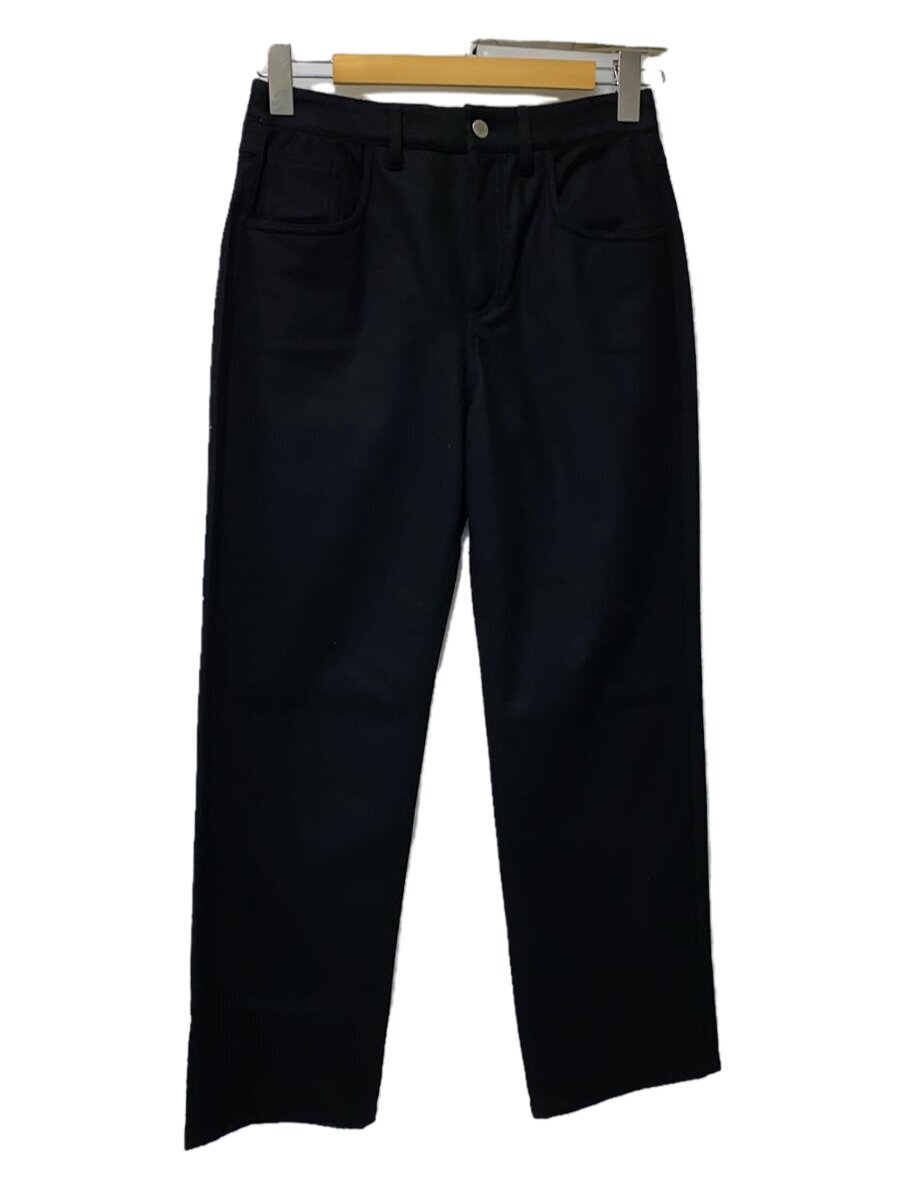【中古】PRADA◆引っ切り無いズボン下/38/羊毛/BLK/無地/P269E【レディース御召しもの】