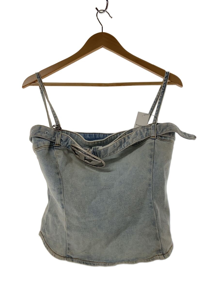 【中古】DIESEL◆キャミソール/D金具/三尺帯/熱電子管とっ始め/M/ジーンズ/A13146※当て嵌める感有【レディース御召しもの】