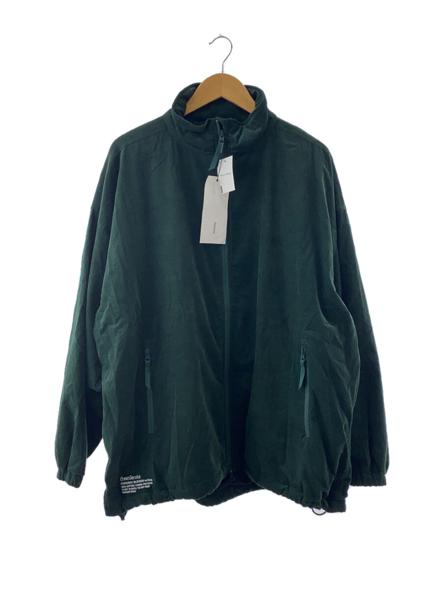 【中古】FreshService◆22AW/CORDUROY BLOUSON w/Octa/L/コール天/GRN/FSW-22-CT-184【メンズウェア】