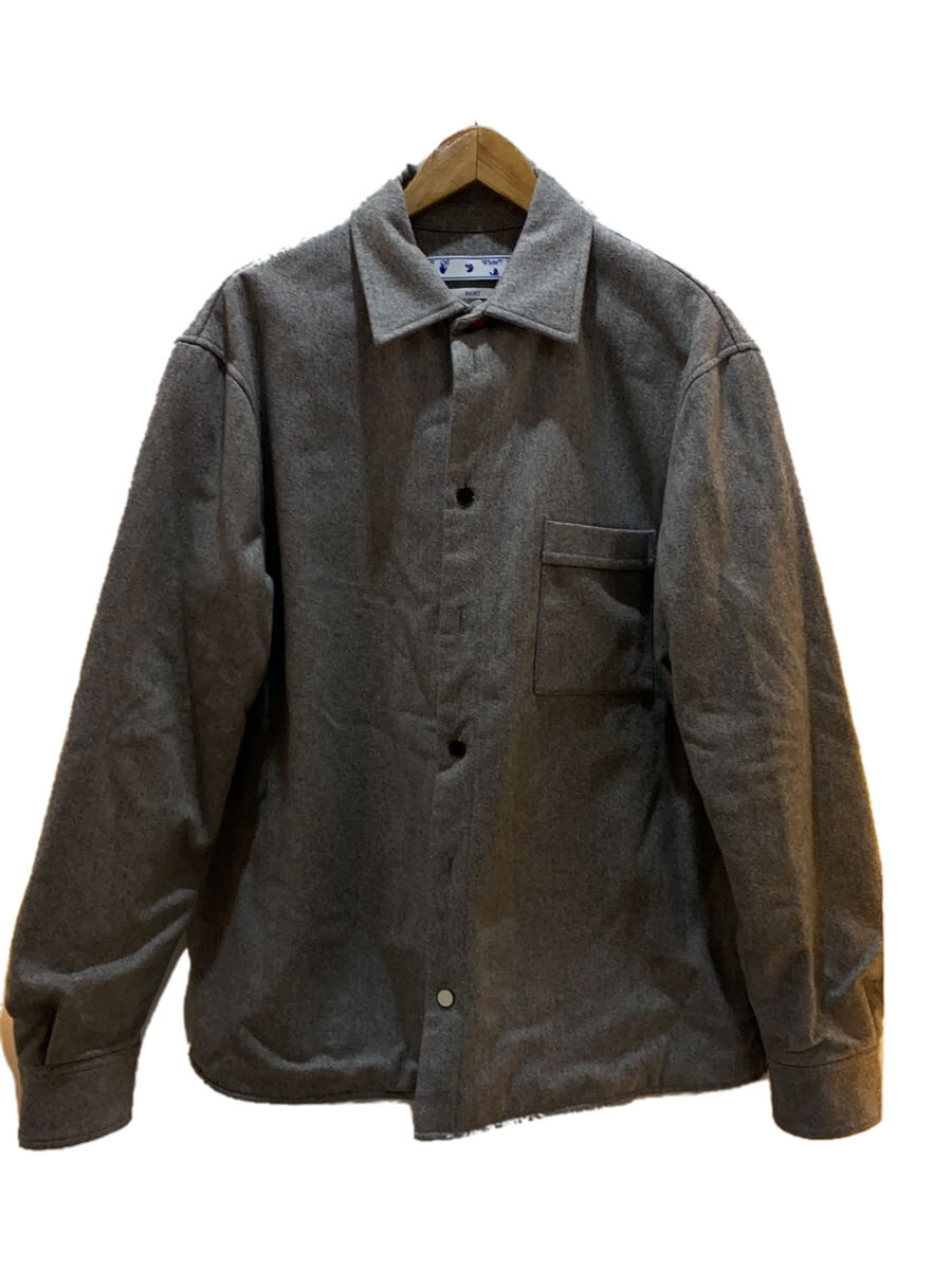 【中古】OFF-WHITE◆ジャケット/L/ウール/グレー/OMGA200F21FAB001【メンズウェア】|2nd STREET 店