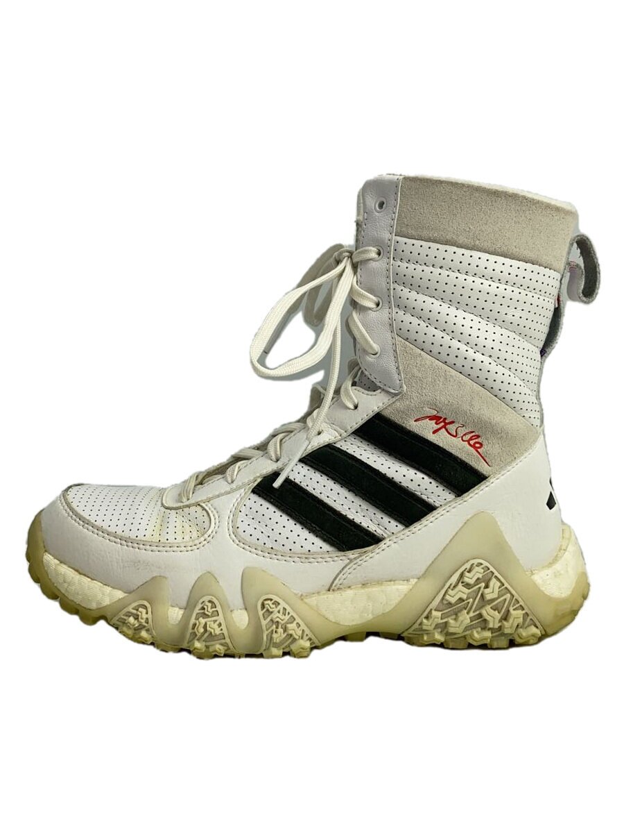 【中古】adidas◆ゴルフシューズ/ハイカットスニーカー/23.5cm/WHT/ih2726【シューズ】｜2ｎｄ STREET 店 9,825円