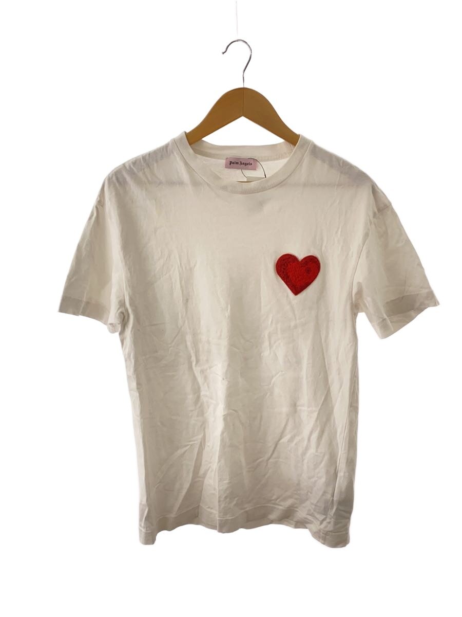 【中古】Palm Angels◆プルオーバー/S/綿織物/WHT【メンズウェア】