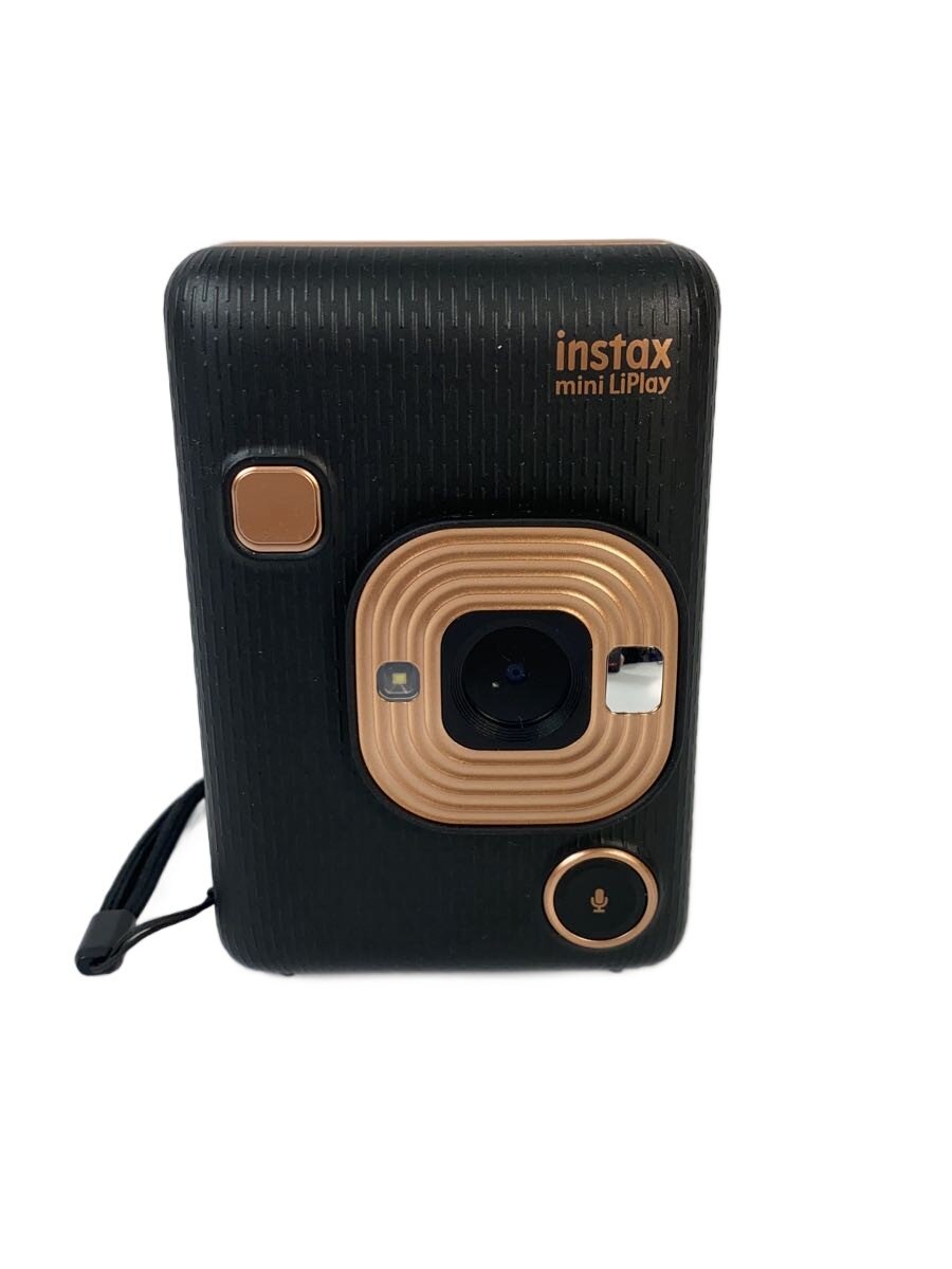 【中古】FUJIFILM◆コンパクトデジタルカメラ instax mini INSTAX MINI LIPLAY ELEGANT BLACK【カメラ】