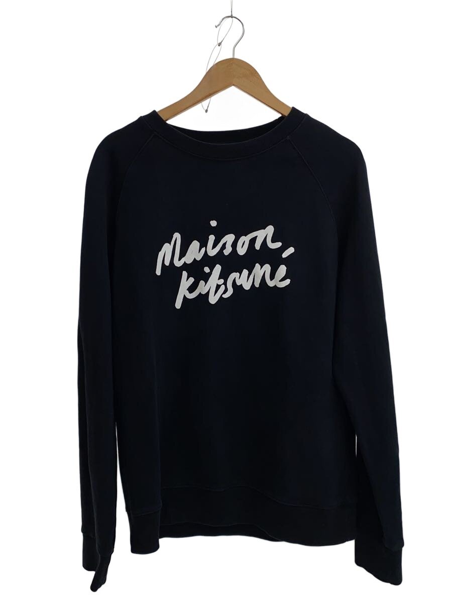 【中古】MAISON KITSUNE◆汗水/L/綿織物/BLK/FM00352KM0001【メンズウェア】