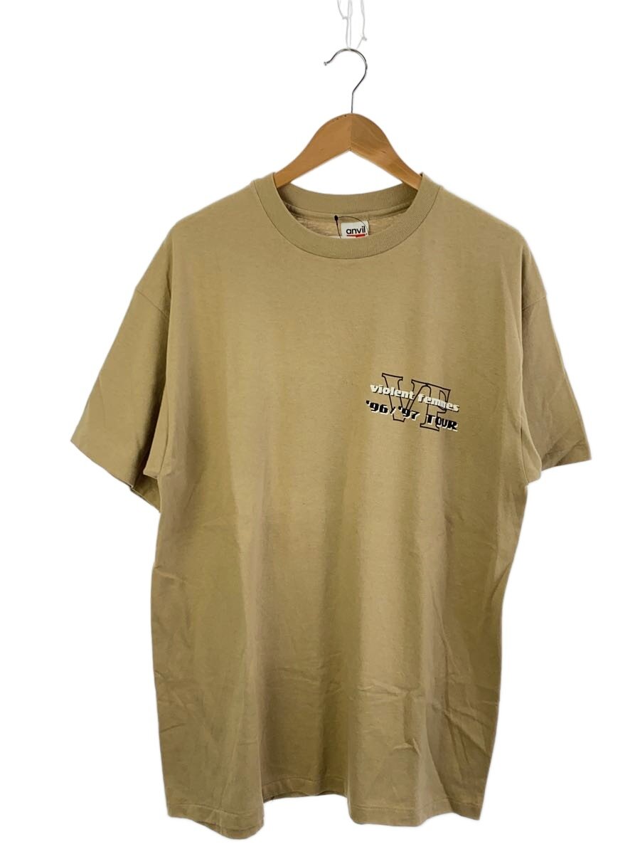 【中古】ANVIL◆Violent Femmes/ヴァイオレント・ファムズ/Tシャツ/XL/コットン/BEG//【メンズウェア】|2nd STREET 店