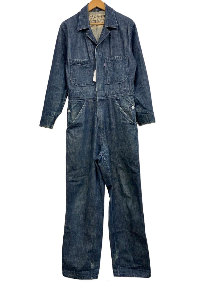 【中古】EVISU◆大層らしいオール/40/綿織物/IDG/無地/1010/新恵美寿神頭/シングルカモメペイント//【メンズウェア】