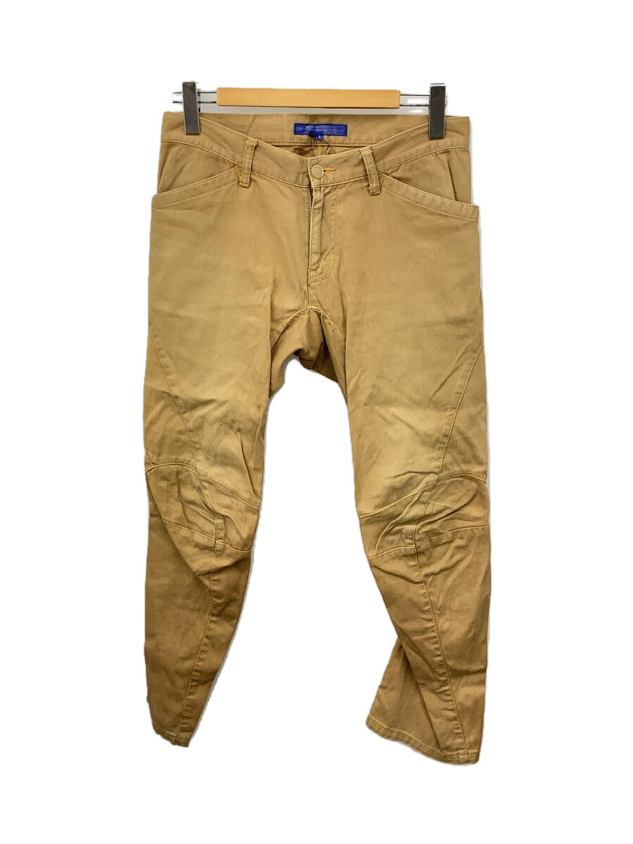 【中古】JUNYA WATANABE COMME des GARCONS MAN◆AD2004/立体切り抜く/下つ方/S/綿織物/BEG/無地/WN-B085//【メンズウェア】