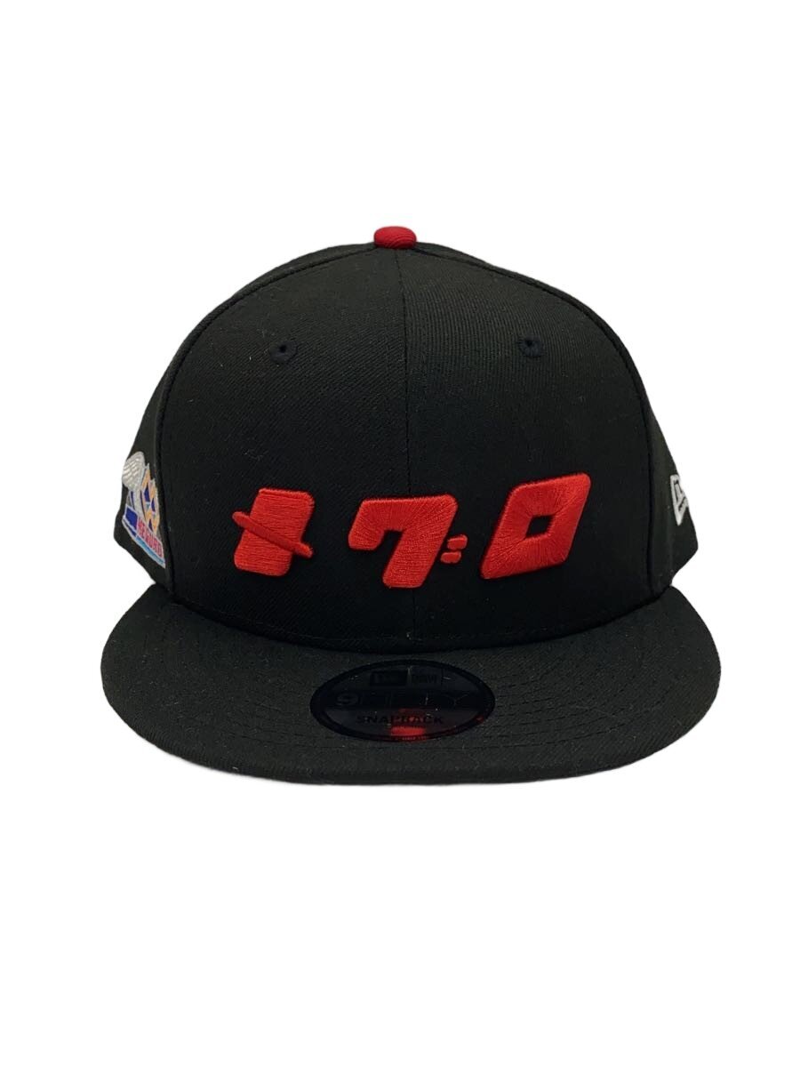 【中古】NEW ERA◆旗がしら/ニュー内鰓/黒/メンズ【服飾雑貨他】
