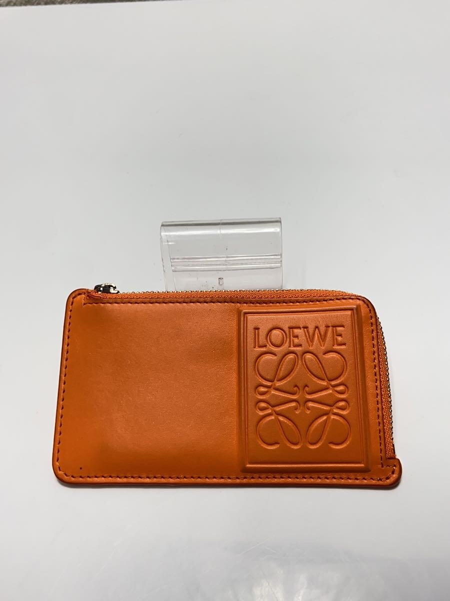 【中古】LOEWE◆歌留多容れもの/なめし革/ORN/無地/レディース/C565Z40X01【服飾雑貨他】