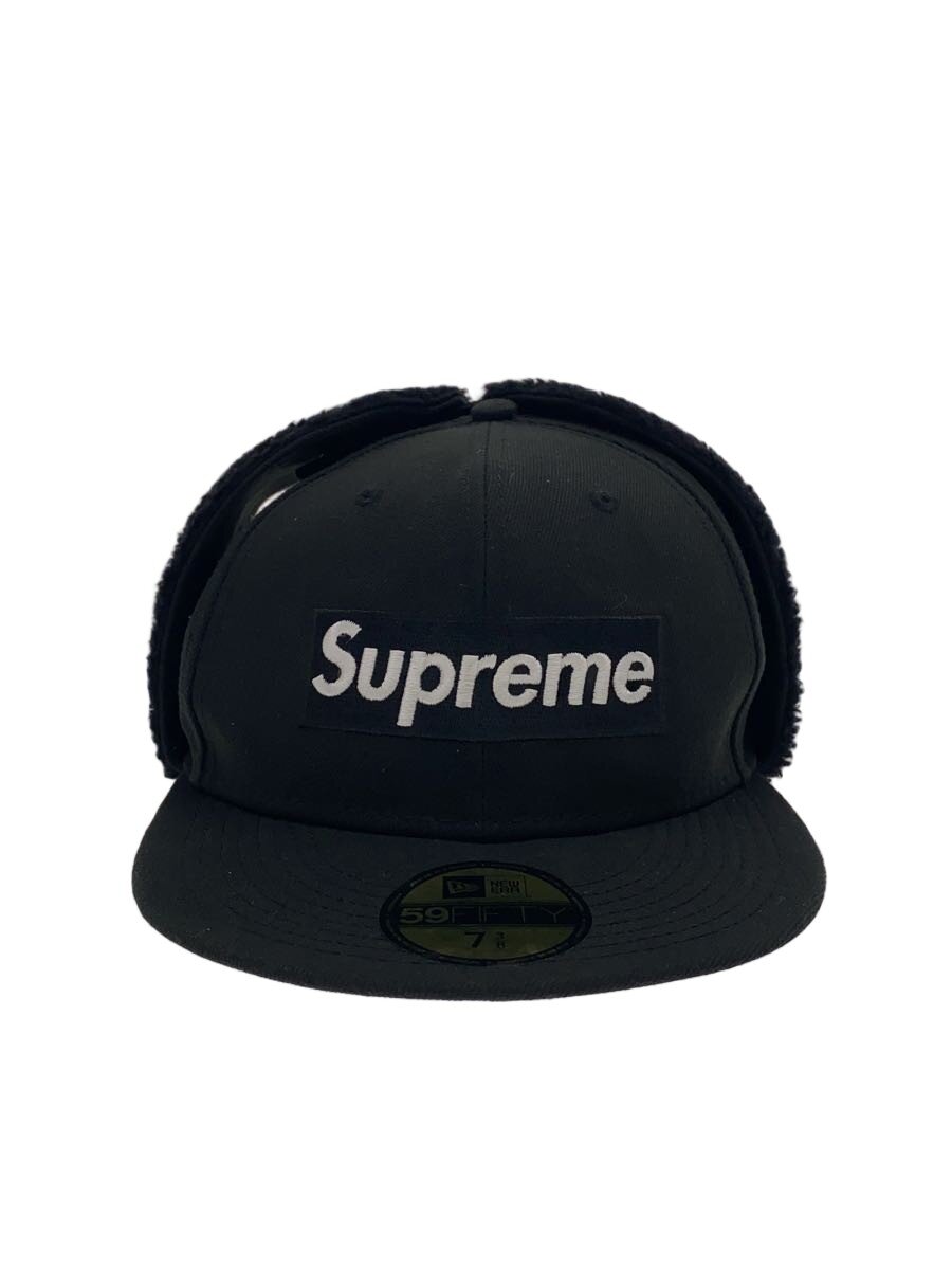 【中古】NEW ERA◆旗がしら/7 3/8/ポリエステル/黒いこと/メンズ//【服飾雑貨他】