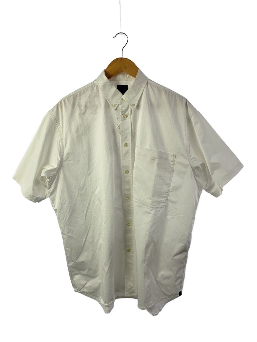 【中古】DAIWA PIER39◆半袖プルオーバー/M/綿織物/WHT【メンズウェア】