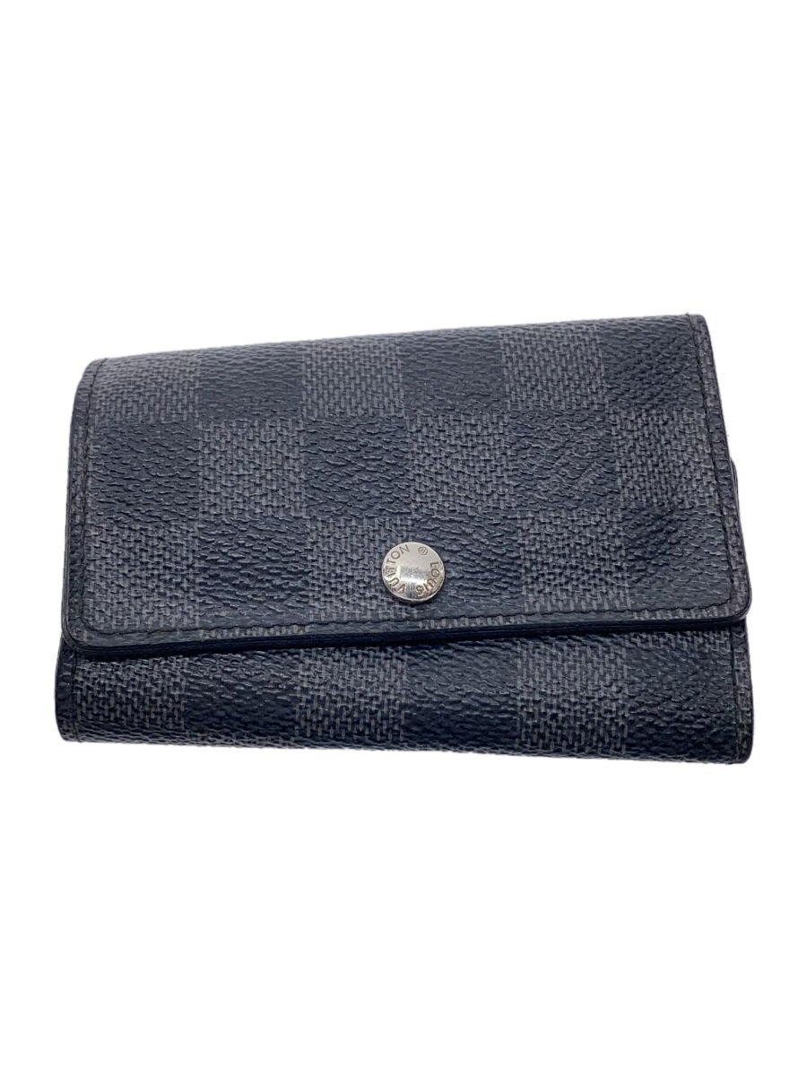 【中古】LOUIS VUITTON◆ミュルティクレ6_ダミエ・グラフィット_BLK/PVC/BLK/メンズ/N62662【服飾雑貨他】｜2ｎｄ STREET 店