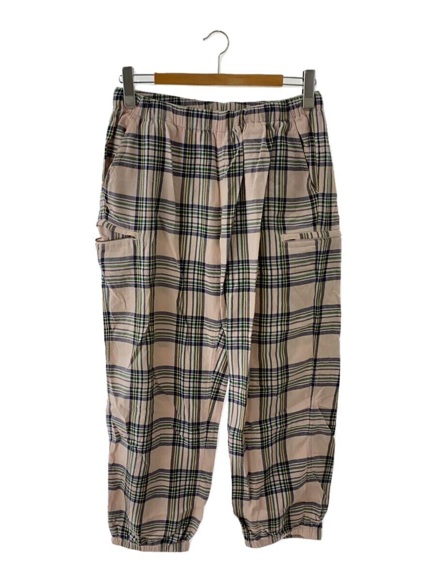 【中古】Supreme◆20AW/Tartan Flannel Skate Pant/ズボン下/S/綿織物/サクラ色/照合のしるし【メンズウェア】