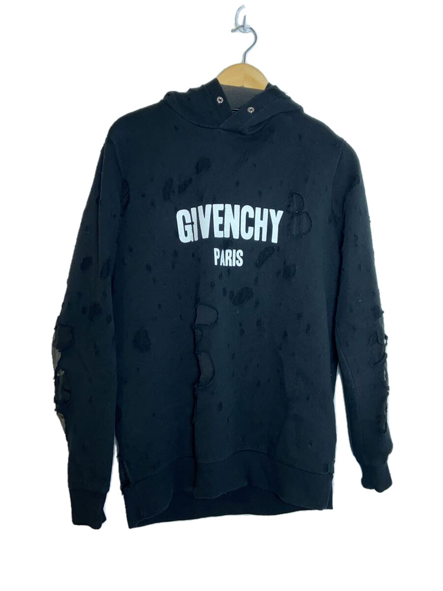 【中古】GIVENCHY◆パーカー/S/綿織物/BLK/BM703A3Y0S//【メンズウェア】