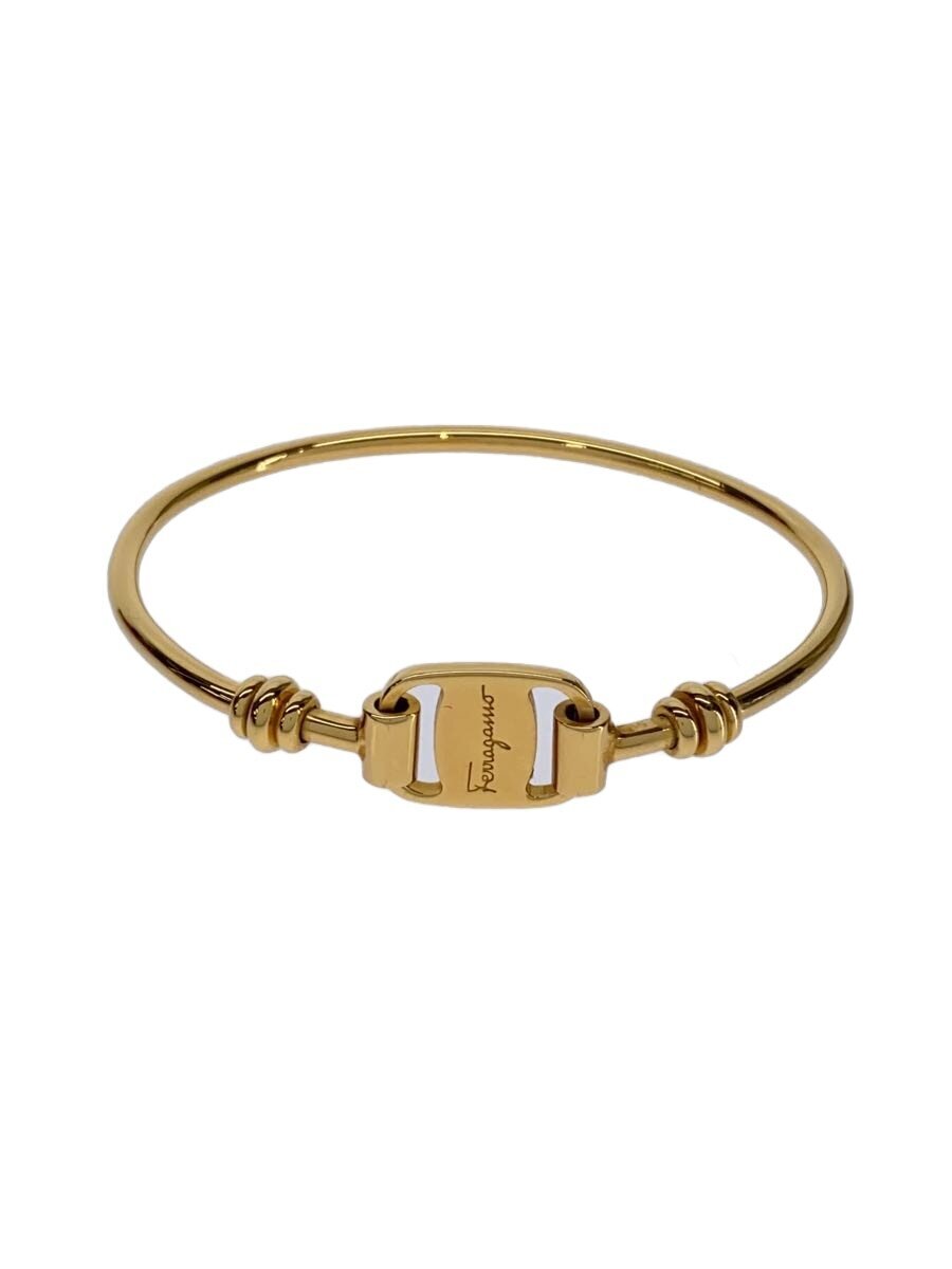 【中古】Salvatore Ferragamo◆腕輪/メッキ/GLD/レディース【服飾雑貨他】