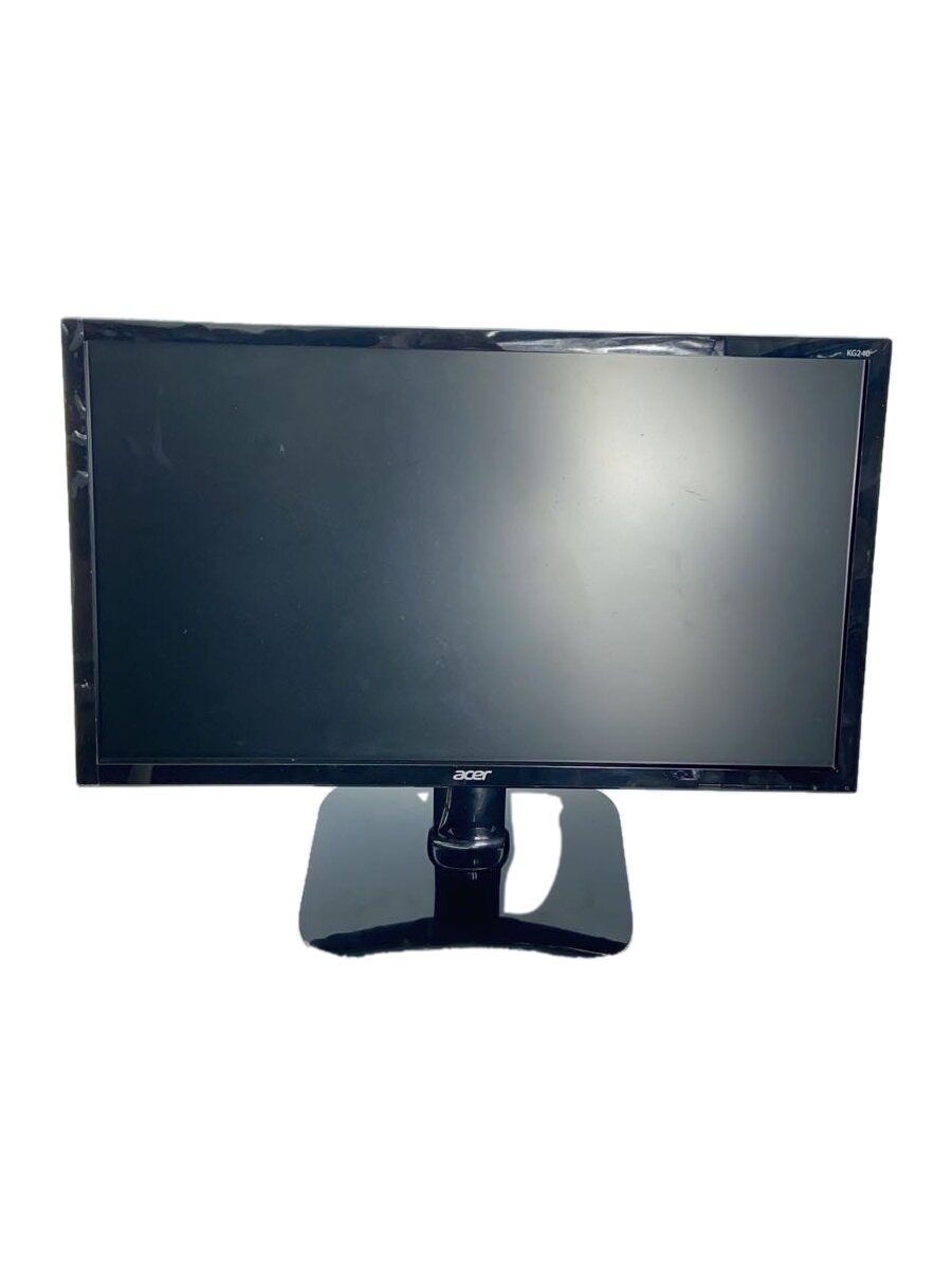 【中古】ACER◆液晶管する・液晶見せびらかす KG240bmiix [24in 黒いこと]【マイコン】