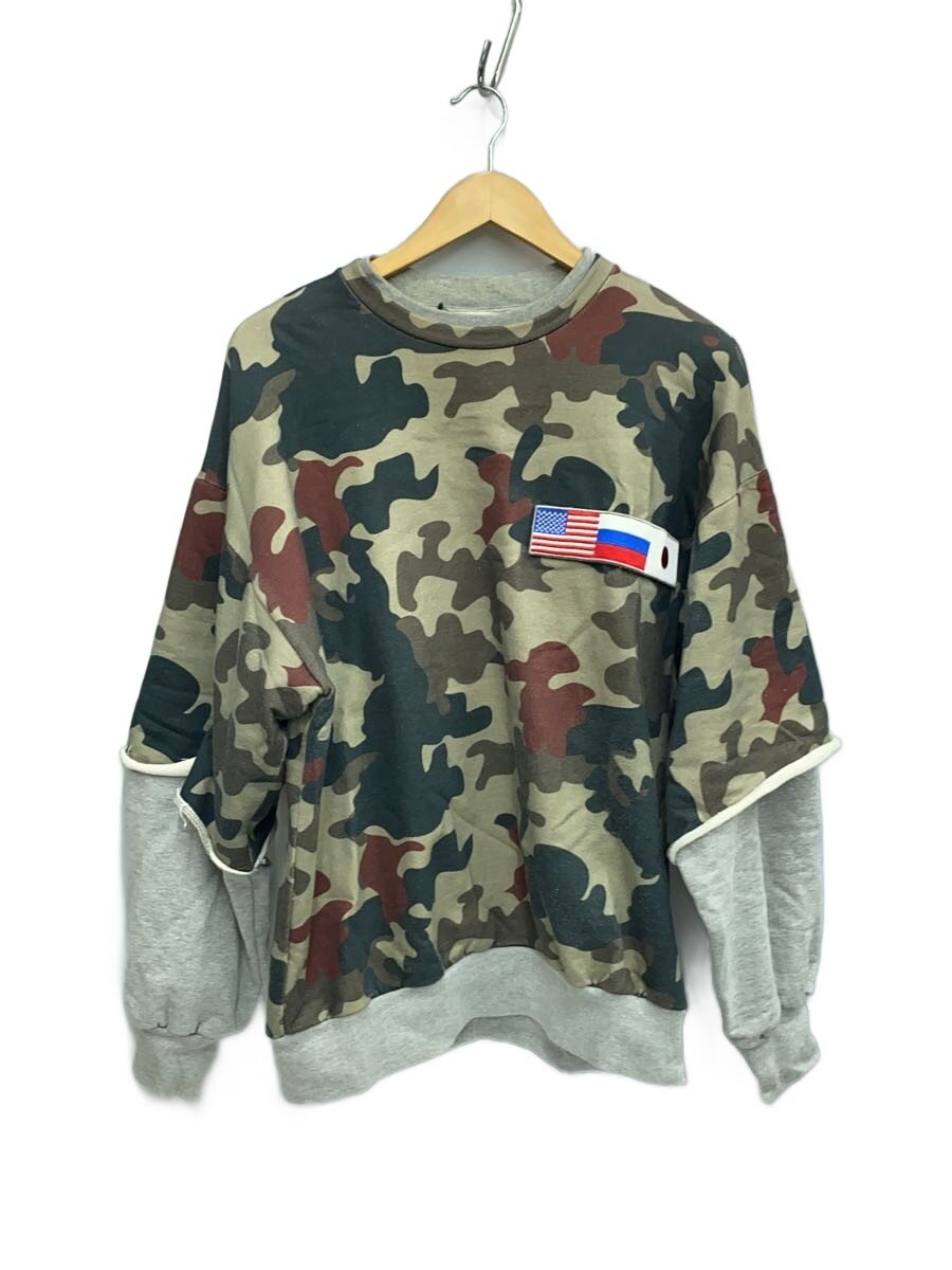 【中古】Gosha Rubchinskiy◆汗水/L/綿織物/KHK/家鴨フラ【メンズウェア】