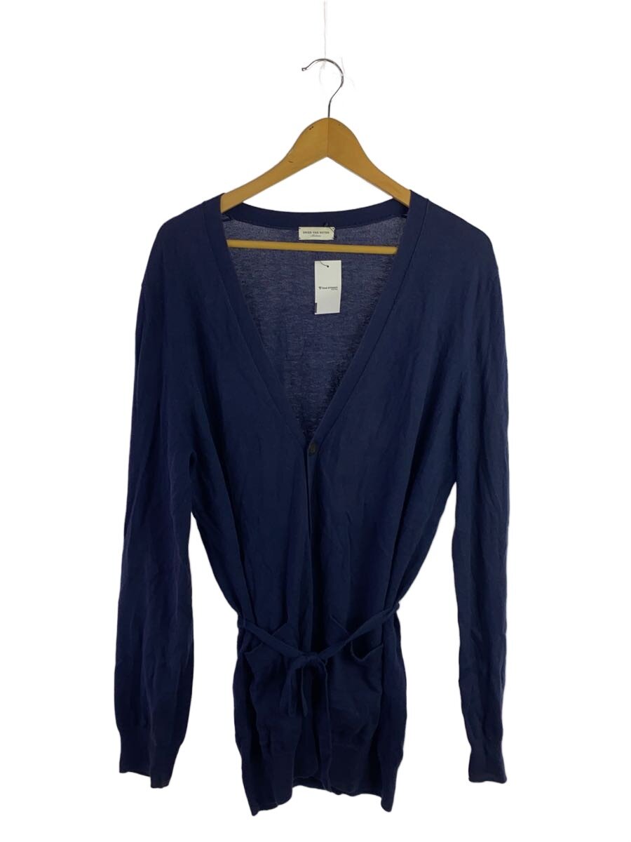 【中古】DRIES VAN NOTEN◆ジレー(薄っぺら)/M/綿織物/NVY/KRDN-BM1-1020【メンズウェア】
