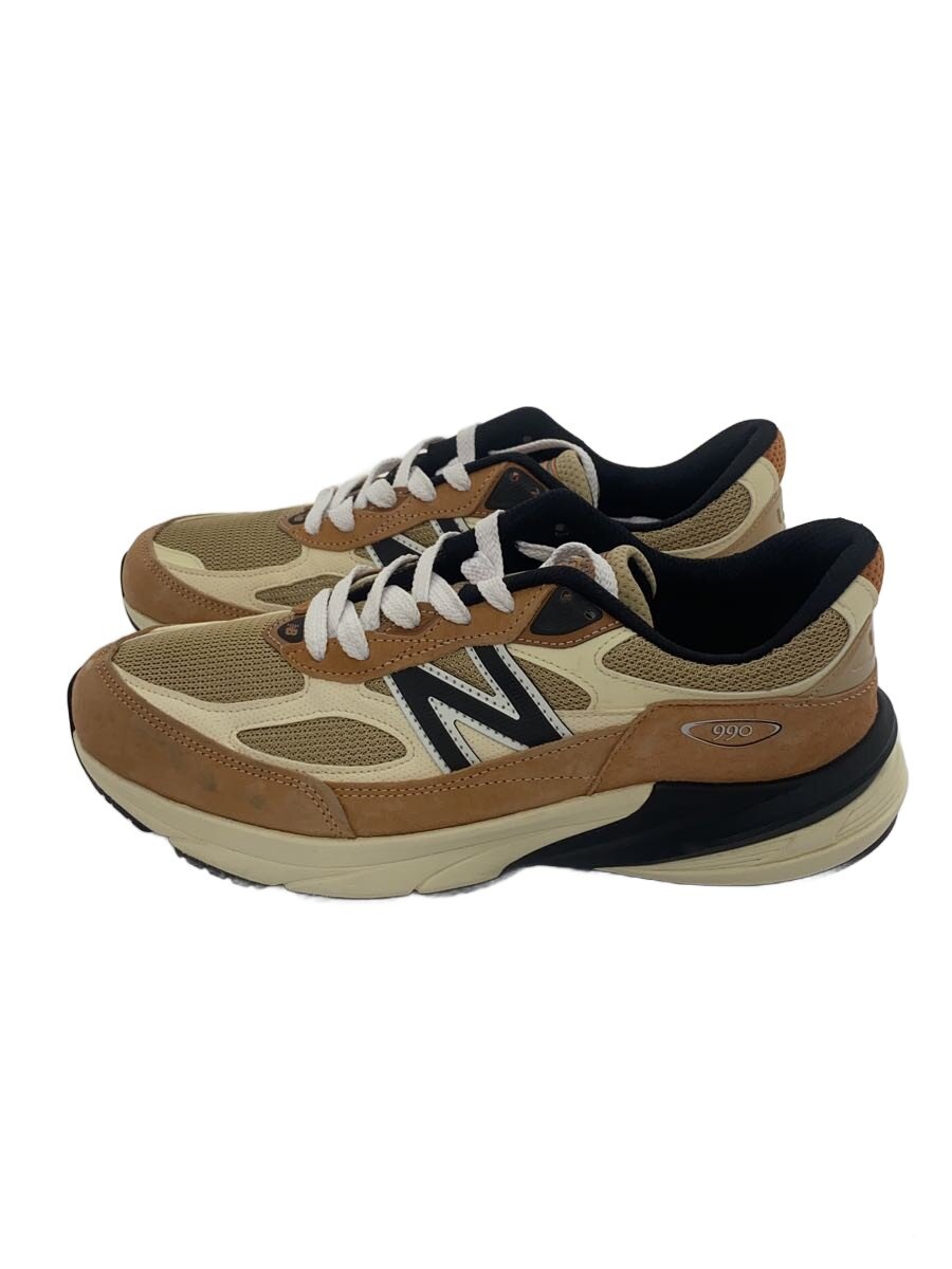 【中古】NEW BALANCE◆ローカットスニーカー/28.5糎/BEG/u990to6【シューズ】