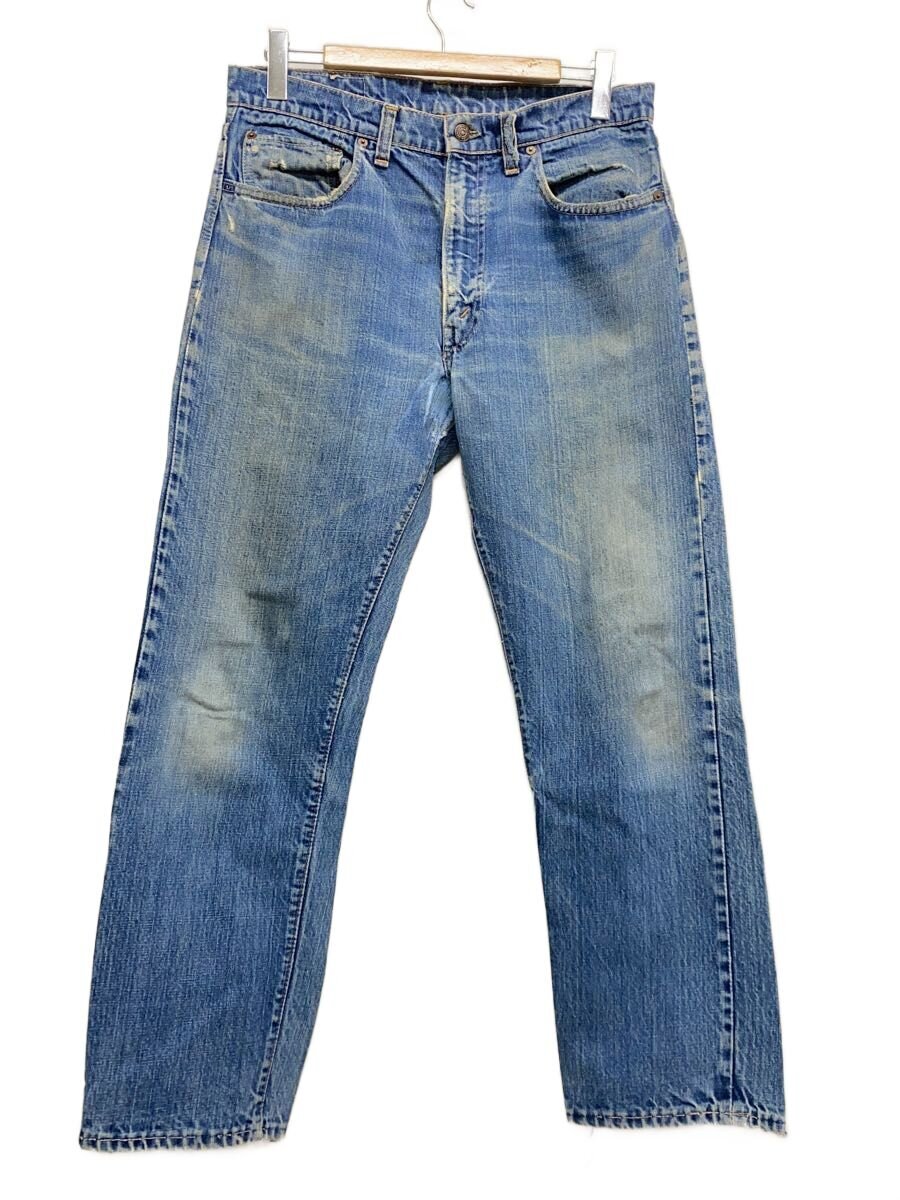 【中古】Levi’s◆引っ切り無いズボン下/30/綿織物/IDG/無地/505【メンズウェア】