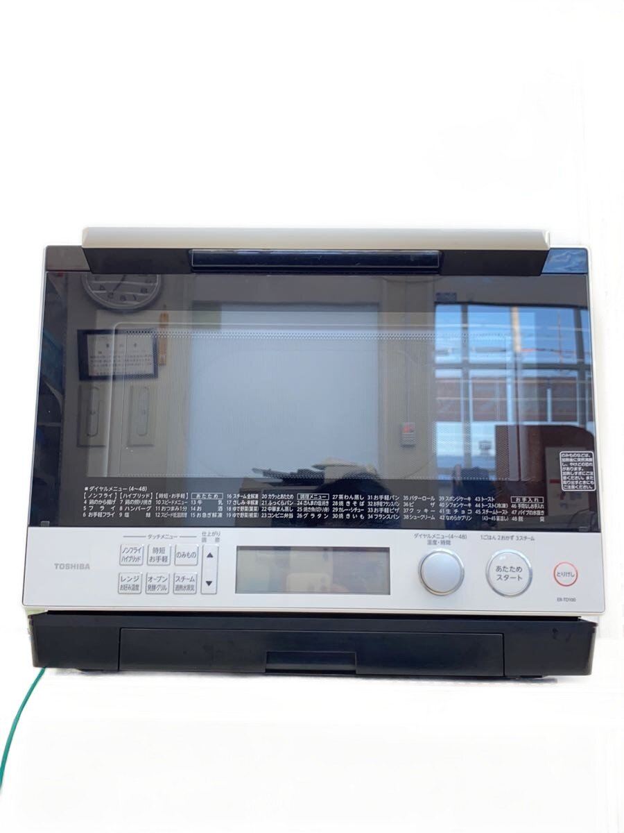 【中古】TOSHIBA◆オーヴン領域 石窯学生寄宿舎 ER-TD100【家電・視覚的・オーディオ】