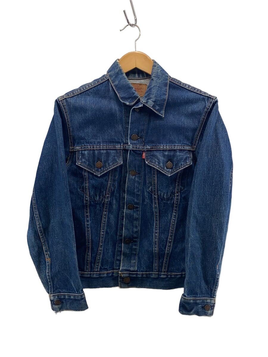 【中古】Levi’s◆60s/4th/名取り草裏点点/首尾一貫したV/BIGE/Gジャン/IDG/無地/70505【メンズウェア】