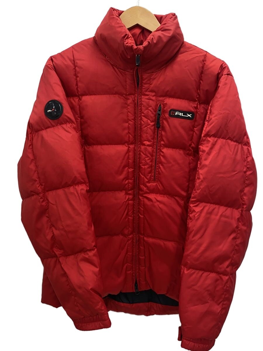 【中古】RLX RALPHLAUREN◆ダウンジャケット/--/ポリエステル/RED/リップストップ【メンズウェア】｜2ｎｄ STREET 店