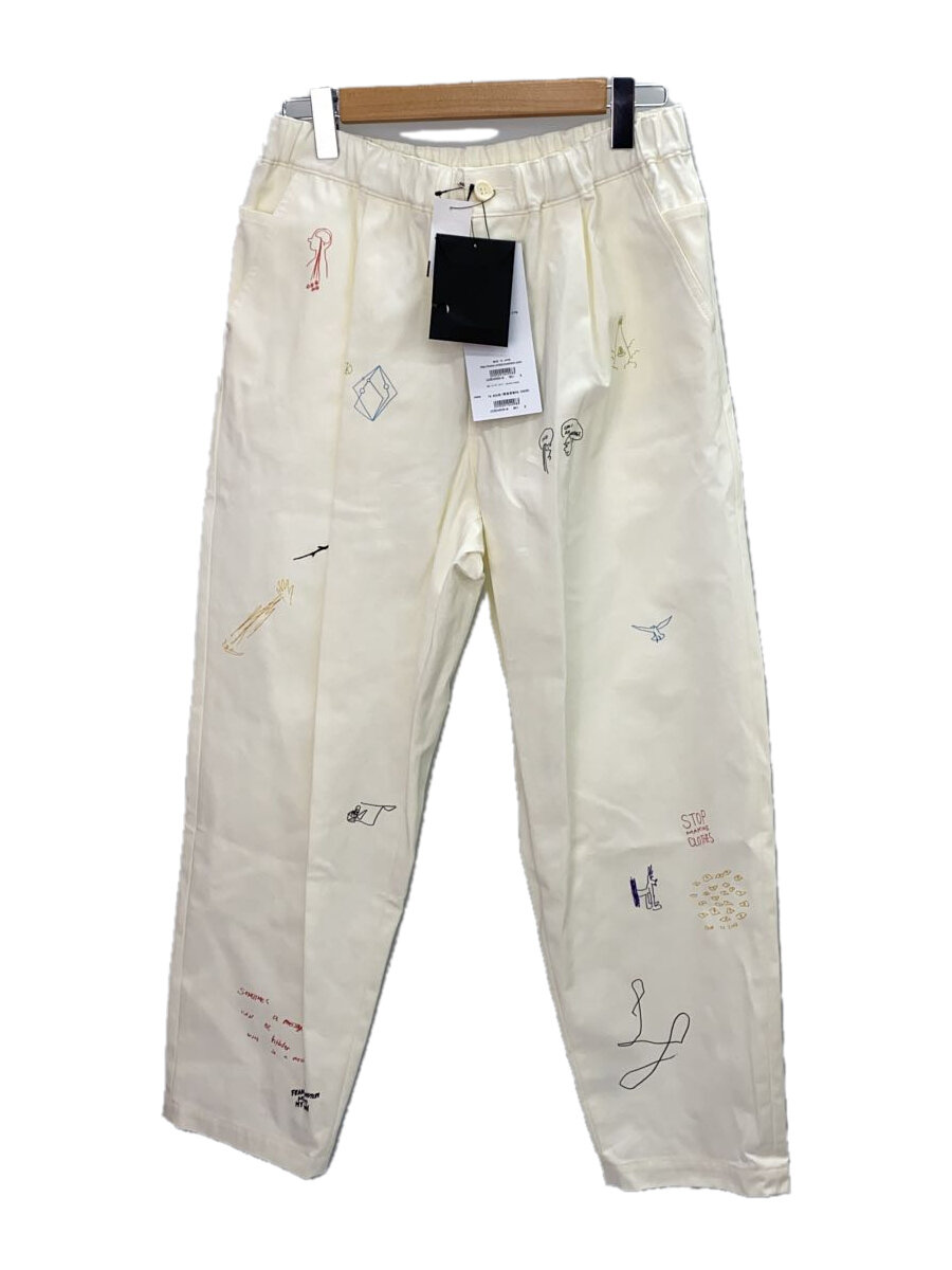 【中古】UNDERCOVER◆ボトム/2/コットン/WHT/UC2D4505-2【メンズウェア】|2nd STREET 店