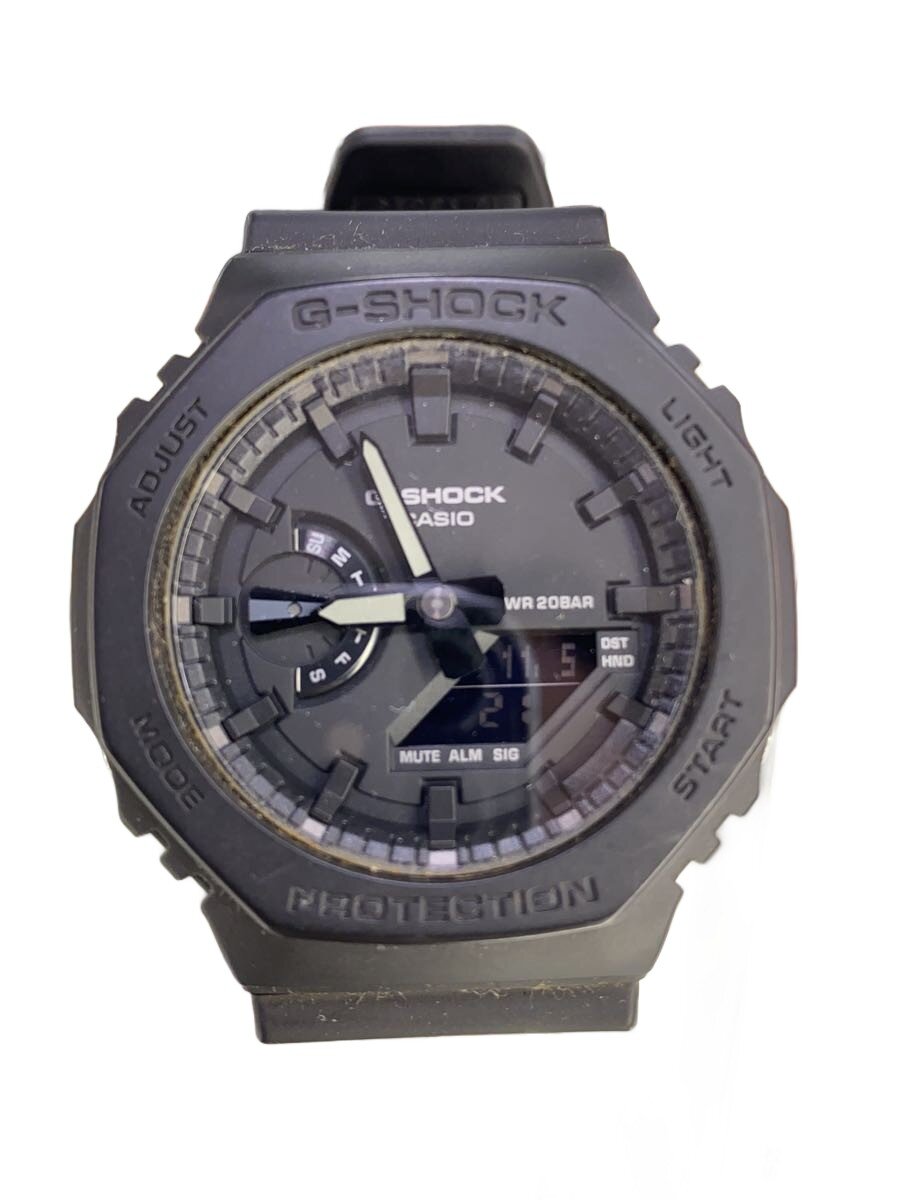 【中古】CASIO◆石英ウオッチ_G-SHOCK/デジアナ/黒いこと//【服飾雑貨他】
