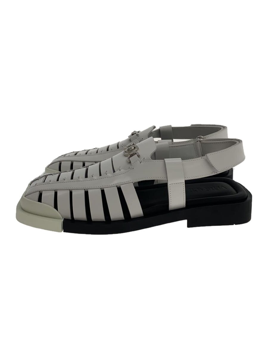 【中古】VERSACE◆シューズ/44/WHT【シューズ】
