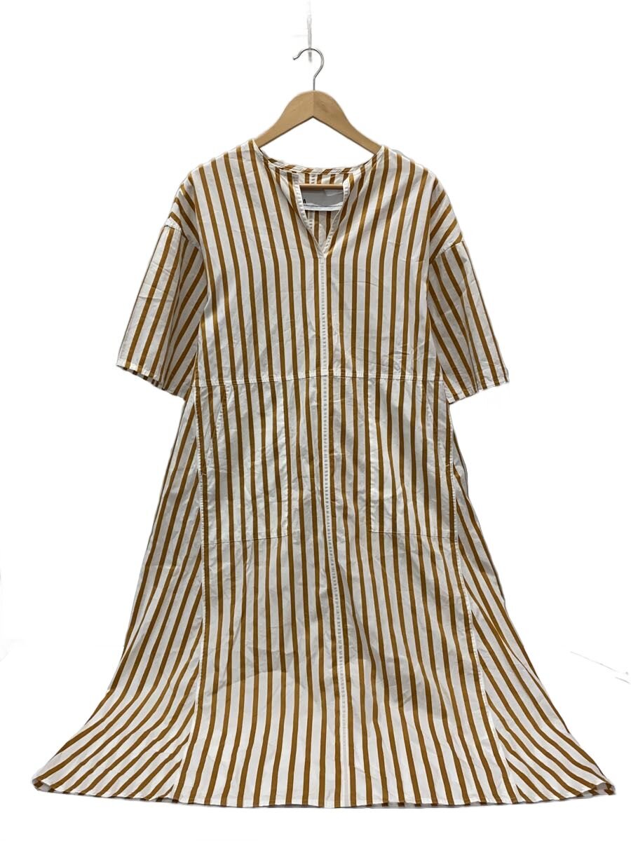 【中古】TICCA◆半袖ワンピース/FREE/コットン/YLW/ストライプ/0211407133【レディースウェア】｜2ｎｄ STREET 店