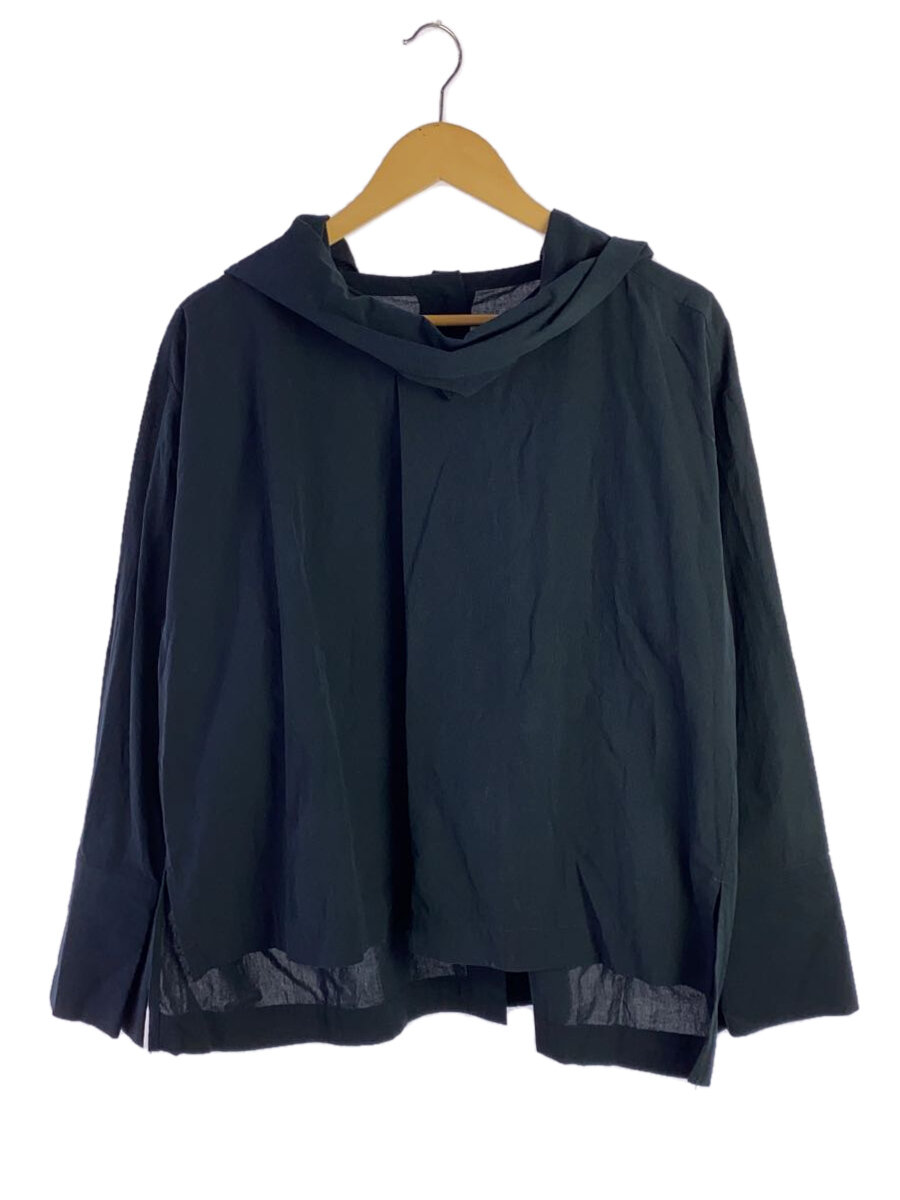 【中古】ISSEY MIYAKE◆長袖プルオーバー/2/綿織物/BLK/IM41FJ573//【レディースお召しもの】