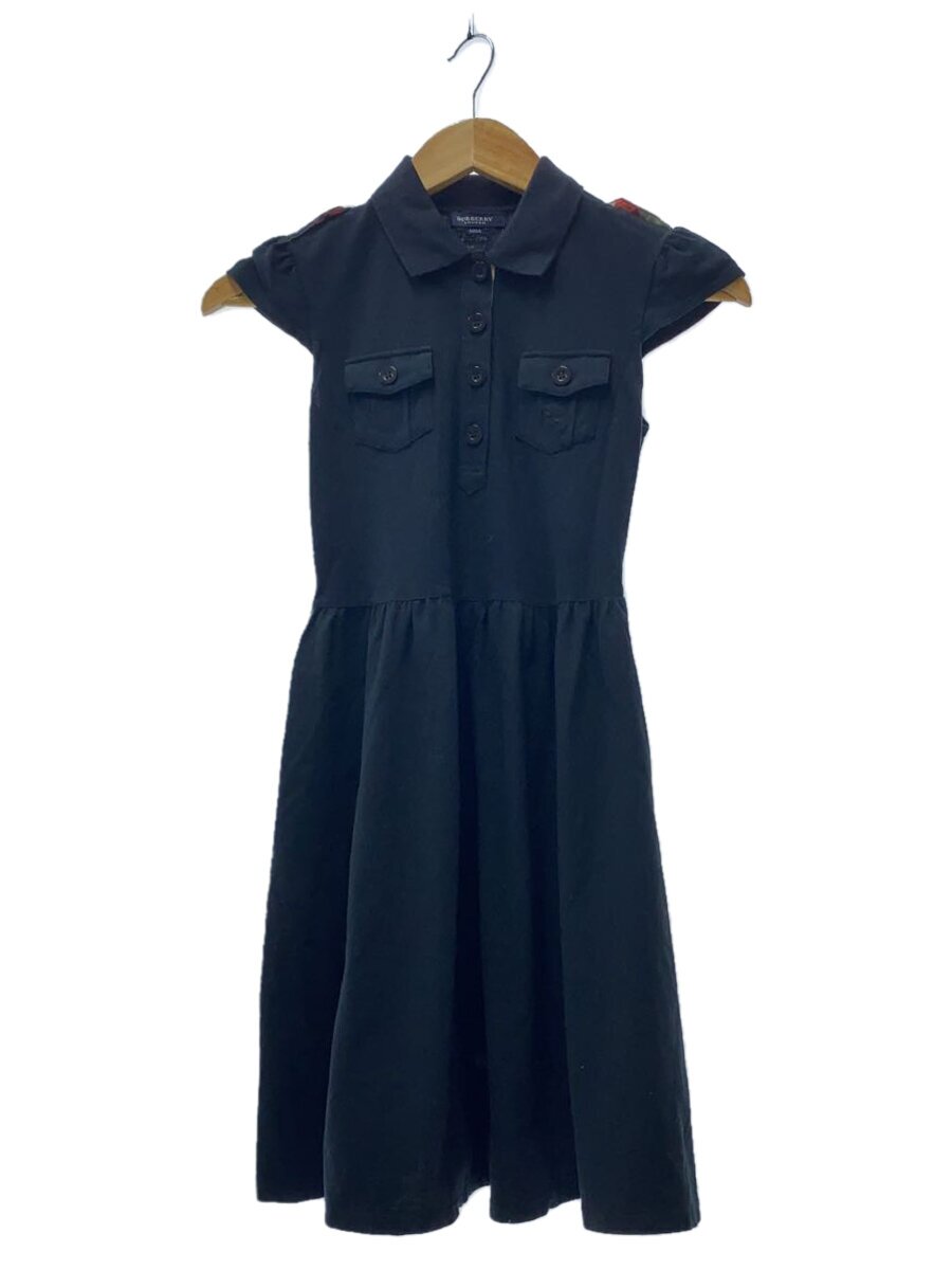 【中古】BURBERRY LONDON◆衣裳/140糎/綿織物/BLK/bm128-778-09【キッズ】