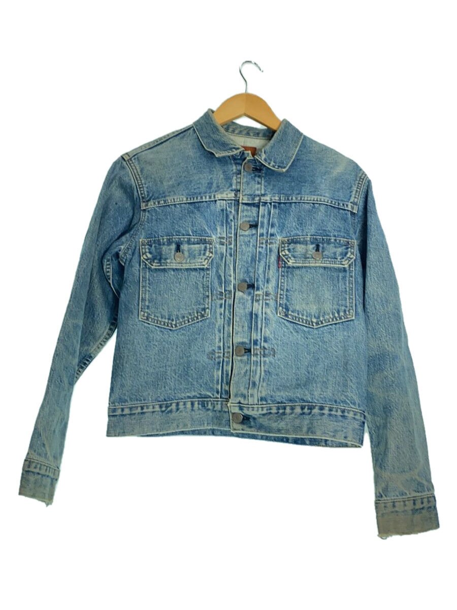 【中古】Levi’s◆2nd/刷り直す/Gジャン/38/ジーンズ/IDG/71507XX/ビッグE/【メンズウェア】