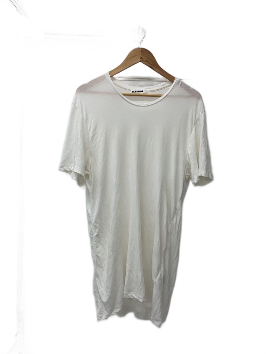 【中古】JIL SANDER◆プルオーバー/S/綿織物/WHT/無地/JPUP706512MP25730892//【メンズウェア】