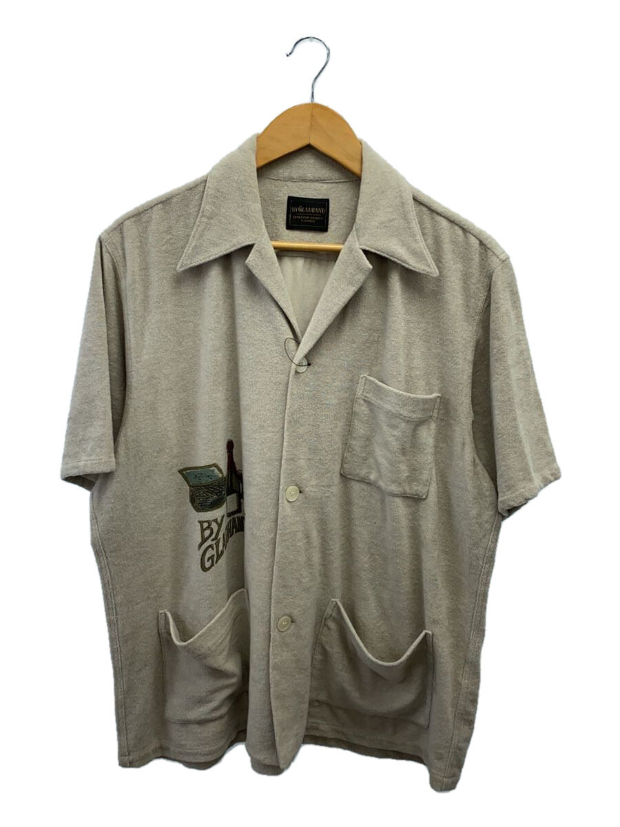 【中古】by GLAD HAND◆半袖シャツ/M/コットン/BEG/プリント/BYGH-23-SS-14/HORSE HEAD S/S SHIRTS//【メンズウェア】|2nd STREET 店