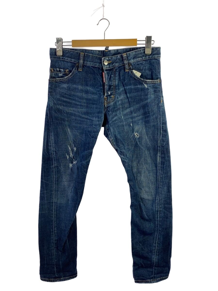 【中古】DSQUARED2◆M．B.Jean/下つ方/44/綿織物/米国海軍/無地/S74LB0032【メンズウェア】