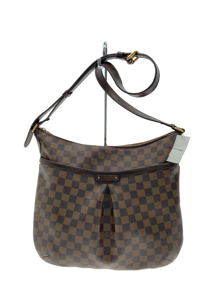 【中古】LOUIS VUITTON◆ブルームズベリGM_ダミエ・エベヌ/PVC/BRW【御徒面子】