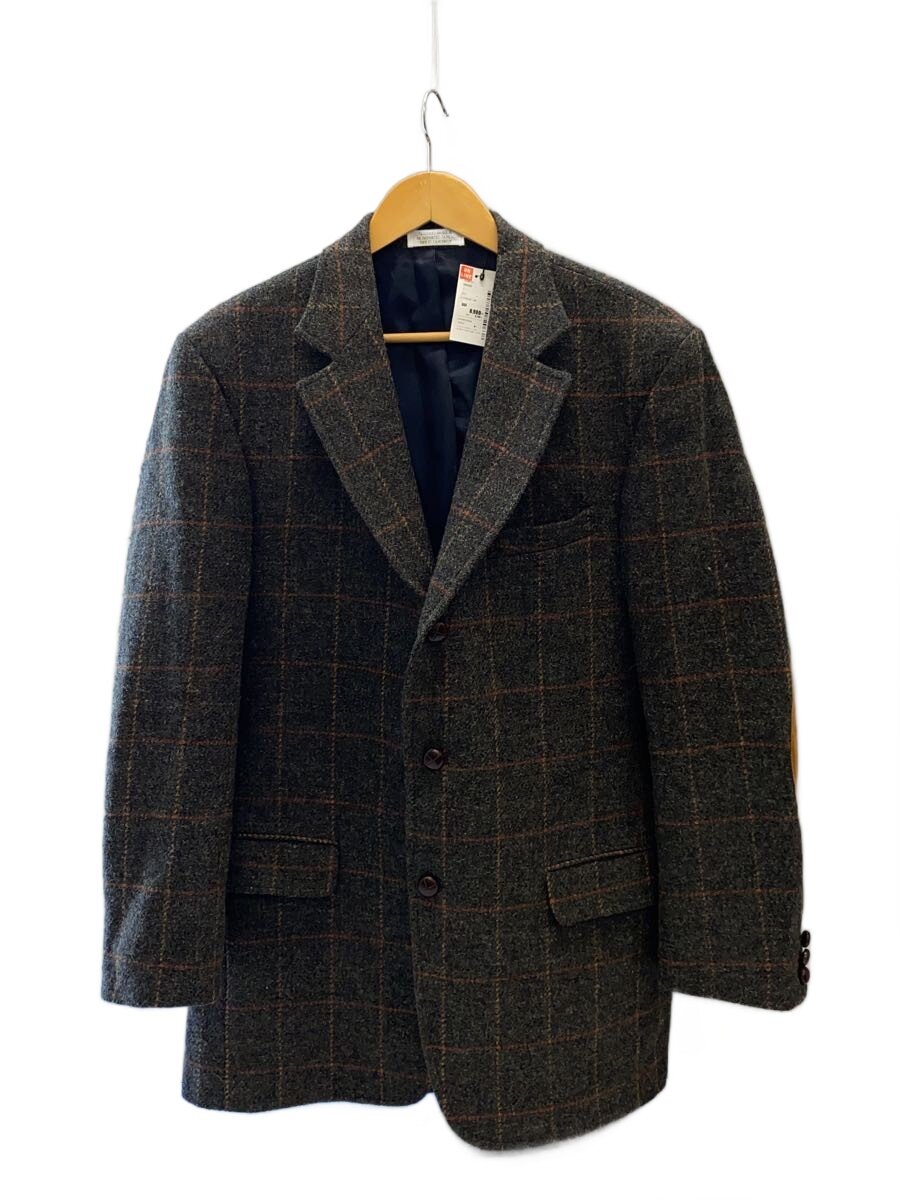 【中古】ORVIS◆エルボーパッチ/クルミボタン/テーラードジャケット/--/ウール/GRY/チェック//【メンズウェア】｜2ｎｄ STREET 店